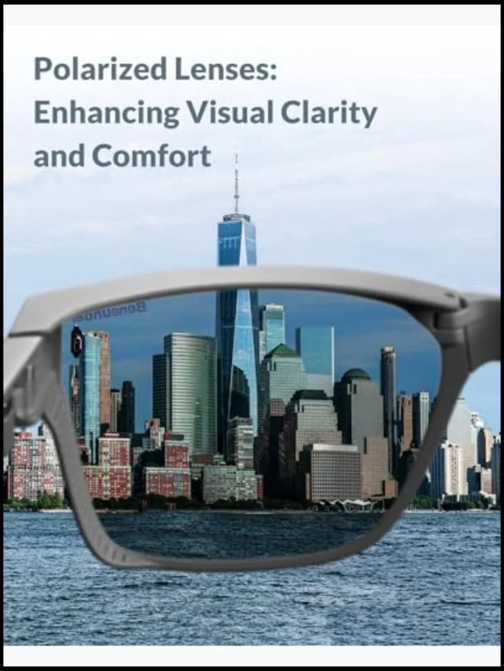 Polarized Fit Over Sunglasses - Lightweight Folding Unisex for Nearsightedness